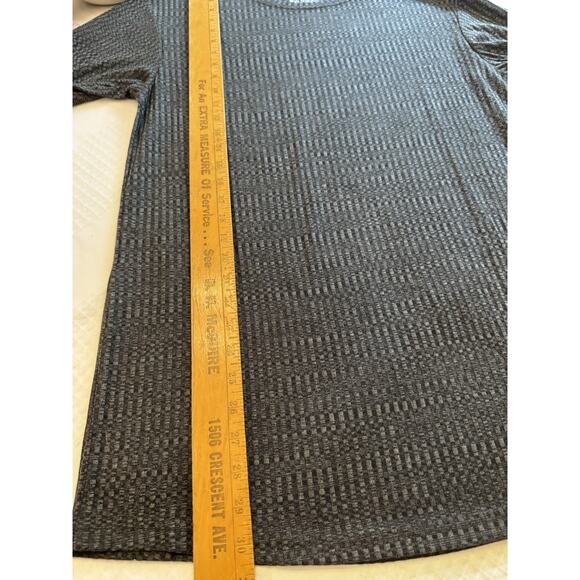 NWT Raw Gear Men's Black Gray Long Sleeve Workout Shirt Sz XL Athletic - Picture 10 of 13